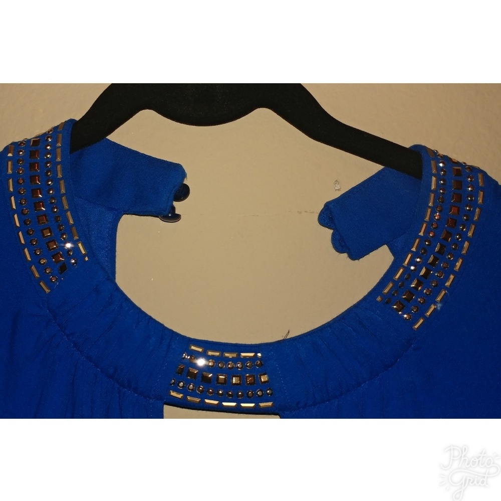 Cache Blue Dress - Picture 2 of 3